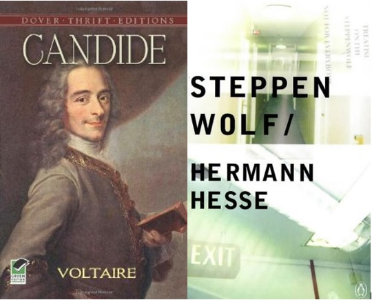 Candide vs. Steppenwolf.