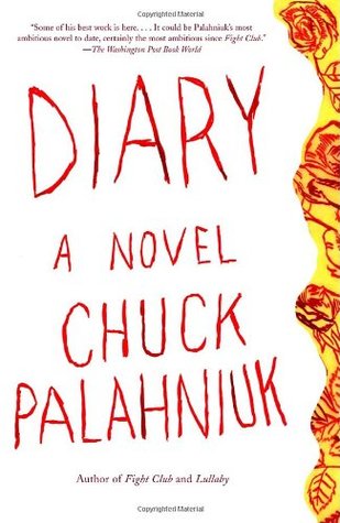 Book cover of "Diary" by Chuck Palahniuk.